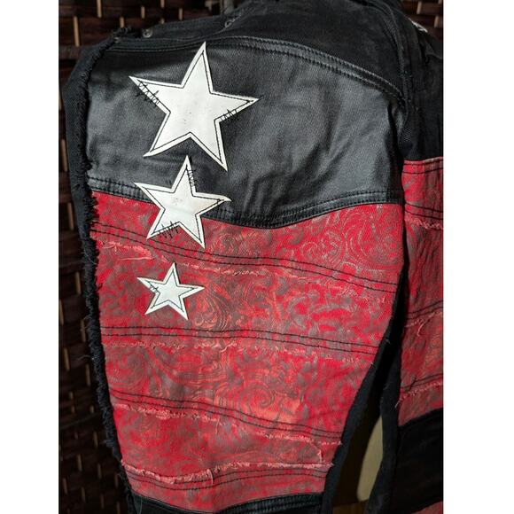 Wornstar Custom Jeans - Original Rockstar Crimson Orion - Picture 2 of 9